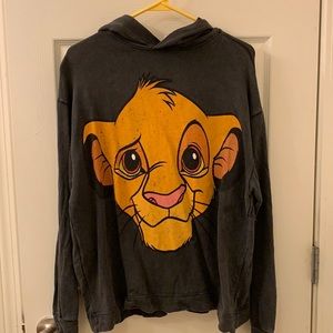 Zara lion king hoodie
